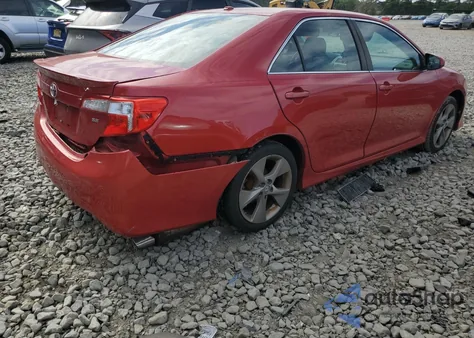 2012 Toyota Camry Base z USA, uszkodzony, nr VIN 4T1BF1FKXCU618585